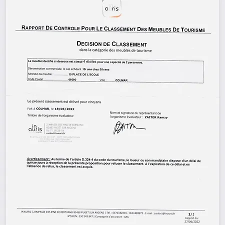 Bi Uns Chez Silvana Apartment Colmar